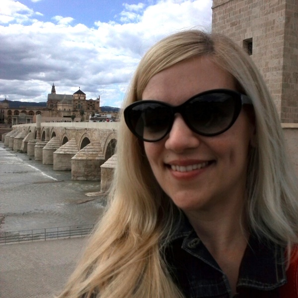 Selfie en el Puente Romano de Córdoba