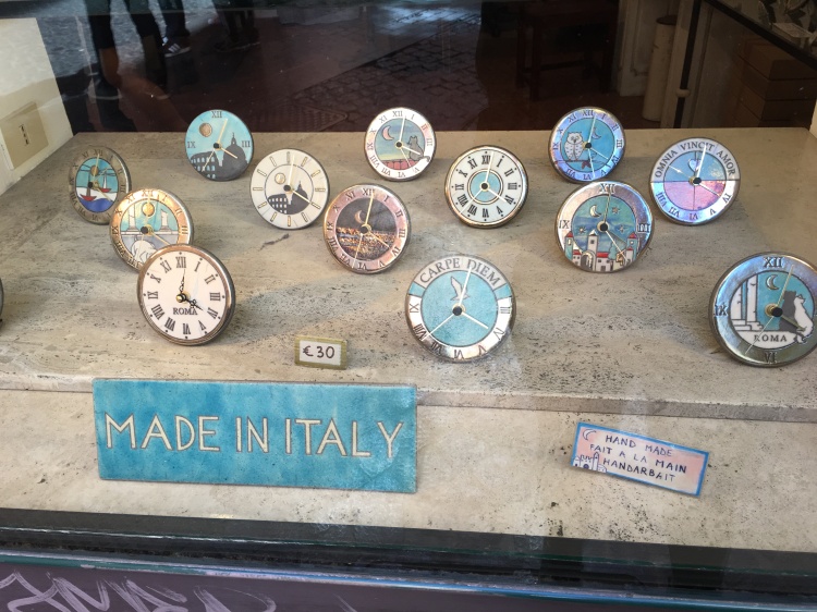 Tiendas de artesanías en Roma