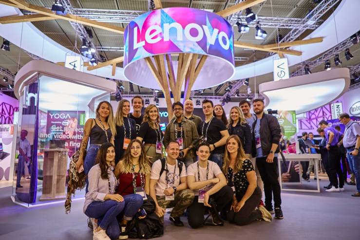 El equipo de Lenovo Champions en IFA 2019